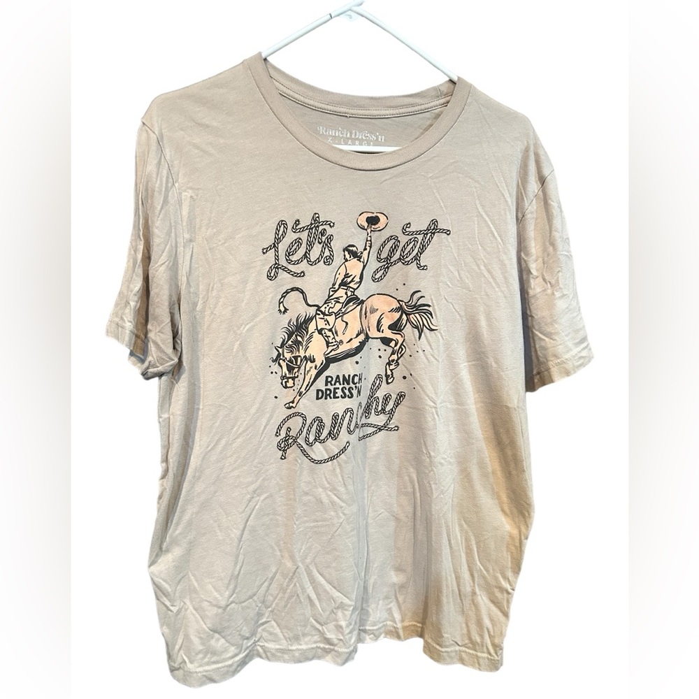 Punchy western tee